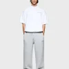 MKI CHUNKY RIB KNIT WIDE LEG JOGGERS