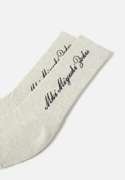MKI EMBASSY LARGE LOGO SOCKS