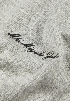 MKI LIGHTWEIGHT MOHAIR KNIT POLO LONGSLEEVE