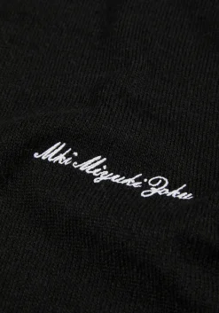 MKI LIGHTWEIGHT MOHAIR KNIT POLO LONGSLEEVE