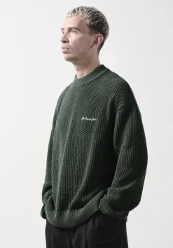 MKI LOOSE KNIT CREW