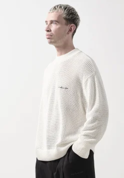 MKI LOOSE KNIT CREW