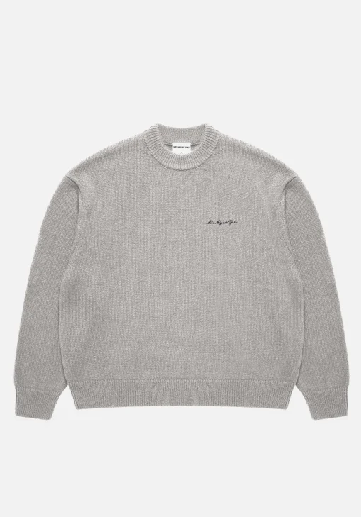 MKI MOHAIR BLEND KNIT CREWNECK