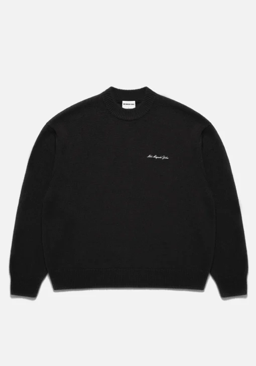 MKI MOHAIR BLEND KNIT CREWNECK