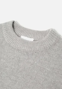 MKI MOHAIR BLEND KNIT CREWNECK
