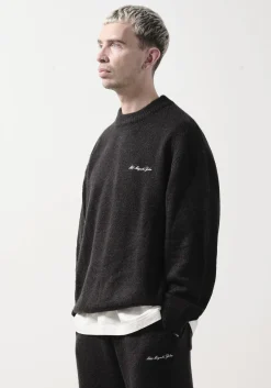 MKI MOHAIR BLEND KNIT CREWNECK