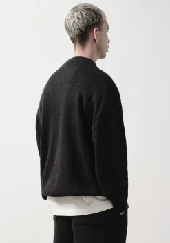 MKI MOHAIR BLEND KNIT CREWNECK