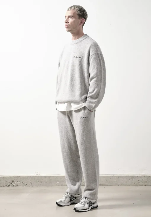 MKI MOHAIR BLEND KNIT CREWNECK