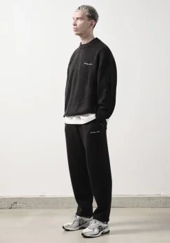 MKI MOHAIR BLEND KNIT CREWNECK
