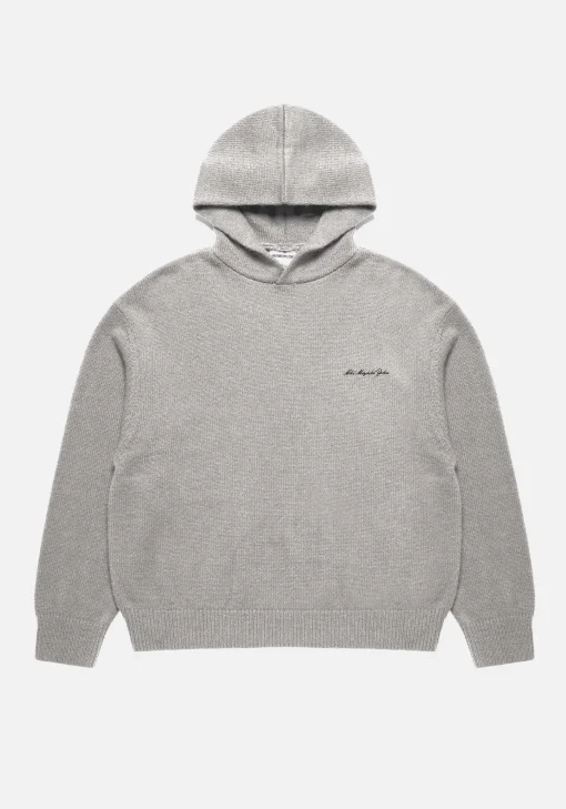 MKI MOHAIR BLEND KNIT HOODY