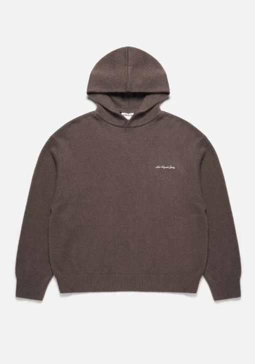 MKI MOHAIR BLEND KNIT HOODY