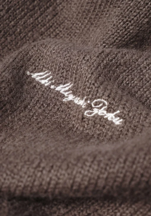 MKI MOHAIR BLEND KNIT HOODY