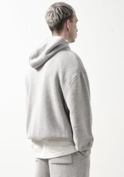 MKI MOHAIR BLEND KNIT HOODY