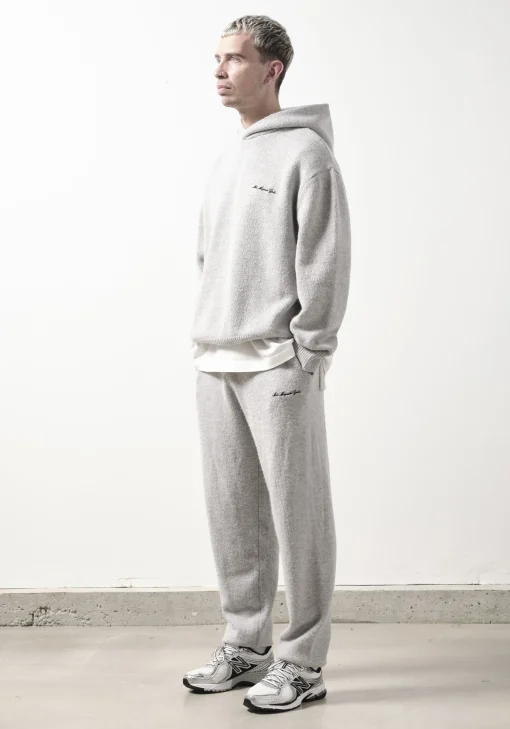 MKI MOHAIR BLEND KNIT HOODY