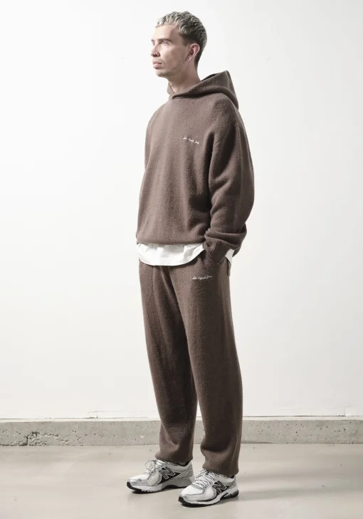 MKI MOHAIR BLEND KNIT HOODY