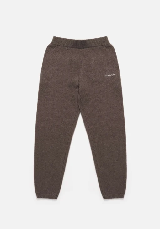 MKI MOHAIR BLEND KNIT TROUSERS