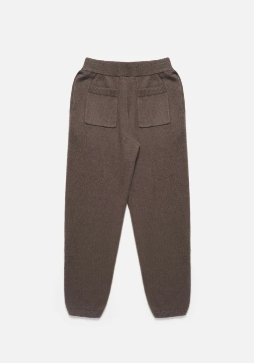 MKI MOHAIR BLEND KNIT TROUSERS