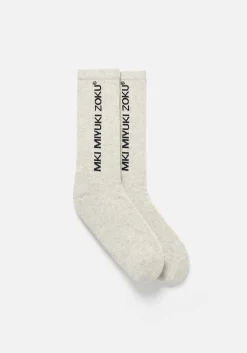 MKI REGISTERED LARGE LOGO SOCKS