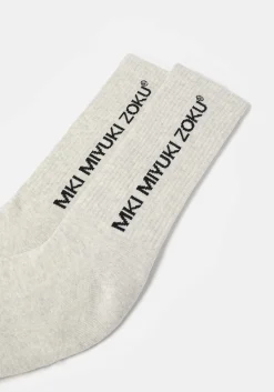 MKI REGISTERED LARGE LOGO SOCKS