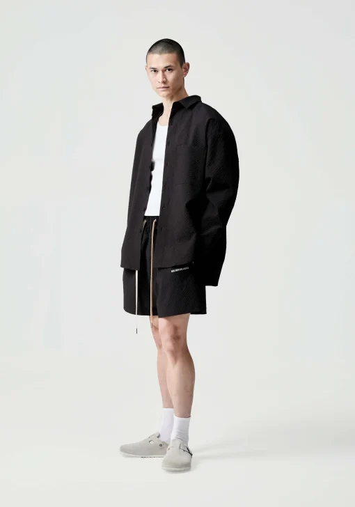 MKI SEERSUCKER DRESS SHIRT