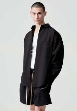 MKI SEERSUCKER DRESS SHIRT