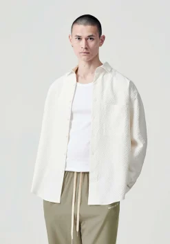 MKI SEERSUCKER DRESS SHIRT