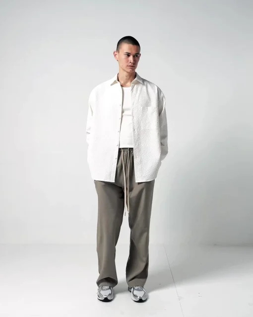 MKI SEERSUCKER DRESS SHIRT