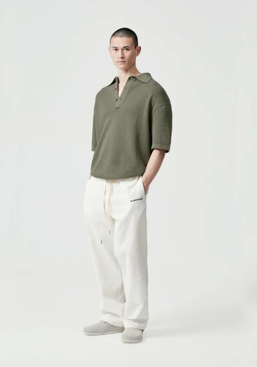 MKI SEERSUCKER TROUSERS
