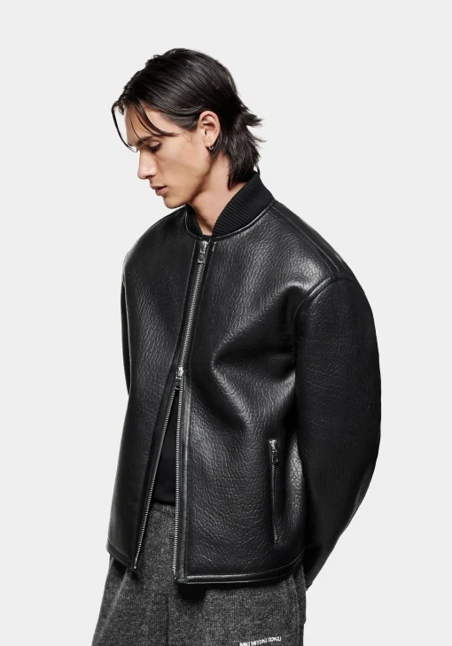 MKI SHEARLING BOMBER